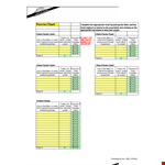 Pareto Chart | Analyze Order, Response and Total Data example document template