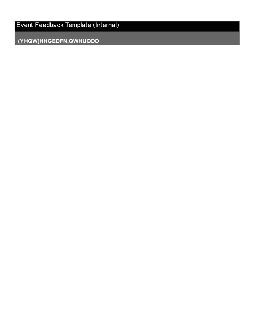 Event Report Template event-report-template