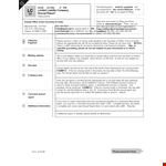Simple Annual Report example document template