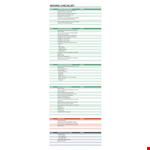 Ultimate Moving Checklist - Tips, Notes, and Ideas | Arrange Movers example document template