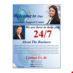 Customizable Flyer Templates for Your Business example document template