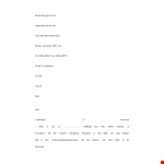 Final Warning Disciplinary example document template