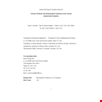 Sample Medical Title Page - Research in Cincinnati | Komrokji example document template