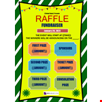 Raffle Ticket Poster example document template