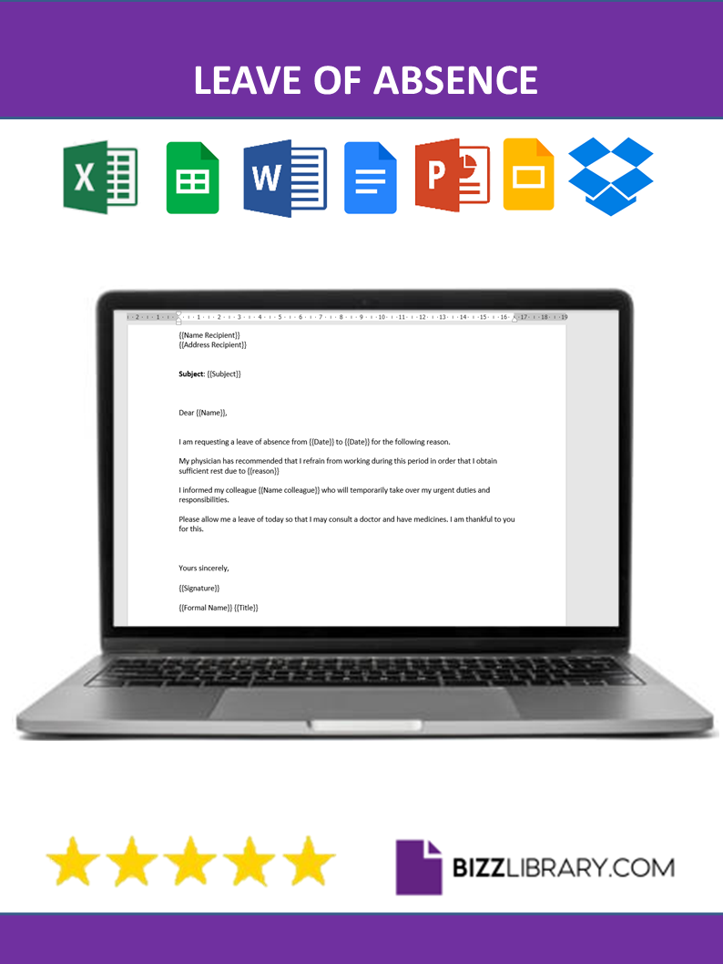 leave of absence template
