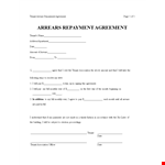 Personal Loan Repayment Agreement Template example document template