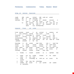 Formal Research Report example document template