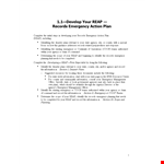 Emergency Contact List Template | Keep Records of Important Contacts & Supplies example document template