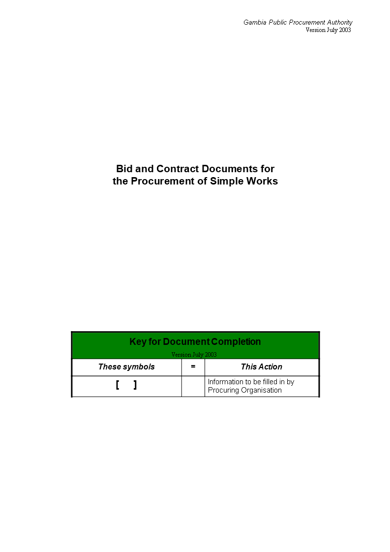 Tender Invitation Letter In Doc