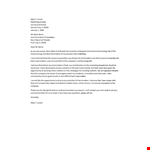 Professional Termination Letter Template | Free Download | Marketing Focus example document template