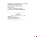 Promotional Email for Company, Hotel, Conference in the Region example document template 