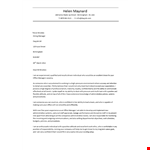 Office Manager Job Application Letter example document template