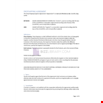 Drop Shipping Agreement example document template
