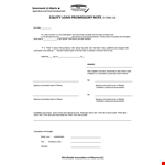 Download Our Promissory Note Template - Create Member or Principal Agreement with Prime Clauses example document template
