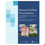 Real Estate Presentation Template for Agents and Sellers example document template