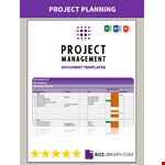 Project Management Planning example document template
