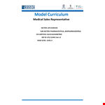 Medical Representative Daily Call Report Template example document template