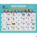 Summer Calendar example document template