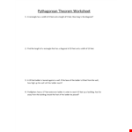 Discover the True Length of Your Ladder Using Pythagorean Theorem example document template