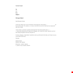 Farewell Email Template - Say Goodbye with Our Easy-to-Use Subject Found example document template