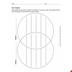 Professional Venn Diagram Template example document template