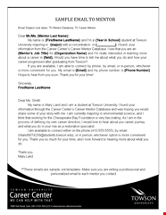 Master Your Professional Email With A Career Mentor Towson