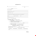 Free Installment Promissory Note Template example document template