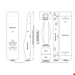 Pinewood Derby Templates - Get Your Car Racing Fast with our easy to use Templates example document template