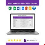 Stage Manager Character plot example document template