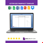 Letter Size Pamphlet example document template