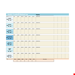 Create Your Ideal Workout - Track Distance, Calories & Speed with our Template example document template