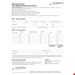 Reimbursement Form for UnitedHealthcare Members - Submit Your Claims for Services example document template