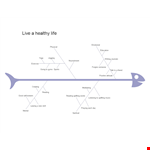 Fishbone Diagram Template - Create Healthy Analysis example document template 
