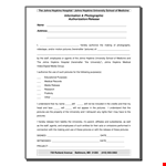 University Photo Release Form example document template