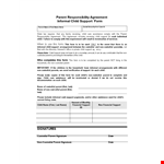 Fair and Solid Child Support Agreement example document template