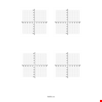 Printable Graph Paper Template | Free Math Grids - MathBits example document template