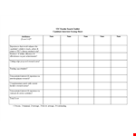 Find the Best Score Sheet Research | Faculty Search example document template