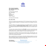 Consultant Employee Offer: Performance-driven Offer Letter Example example document template