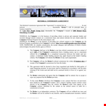 Commission Referral Agreement Template example document template