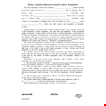 Create a Trust Agreement that Aligns with Your Charter | Operator example document template