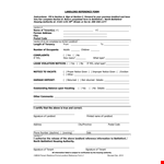 Trusted Landlord Reference Letter for Battleford Tenants - Free Template example document template