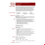 Account Manager Resume Template - Professional Account Management for Successful Managers | Dayjob example document template