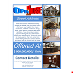 Create Eye-Catching Flyers with Our Office Address Templates example document template