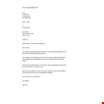 Doctor Appointment Request Letter example document template