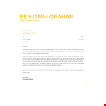 Professional Resume Cover Letter Template | Expert Tips & Examples example document template
