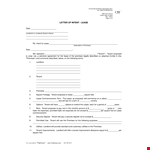 Tenant Letter Of Intent Template example document template 