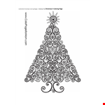 Christmas Coloring Page For Adults example document template 