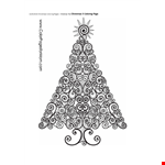 Christmas Coloring Page For Adults example document template
