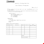 Purchase Order Quotation In Pdf example document template