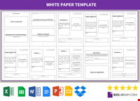 White Paper Format Template